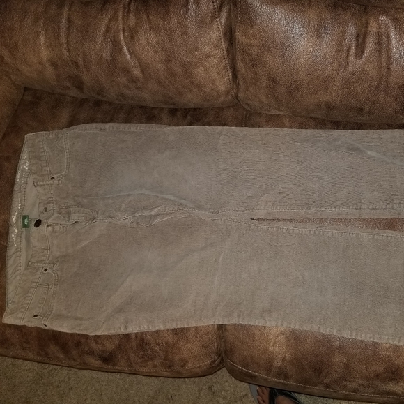 Eddie Bauer tan colored curvy bootcut corduroy - Picture 4 of 4
